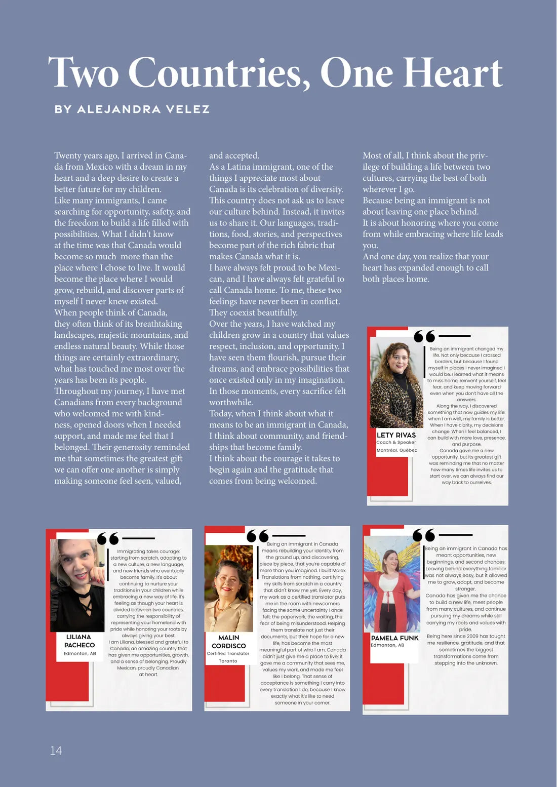 Page 14 of the July 2026 issue